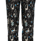 Dolce & Gabbana Elegant Silk Lounge Pants with Unique Print