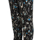 Dolce & Gabbana Elegant Silk Lounge Pants with Unique Print