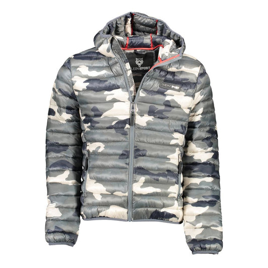 Plein Sport Green Polyester Jacket