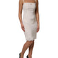 Dolce & Gabbana White Full Slip DG Logo Silk Dress Sleepwear
