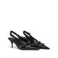 Balenciaga Cagole Slingback Pumps
