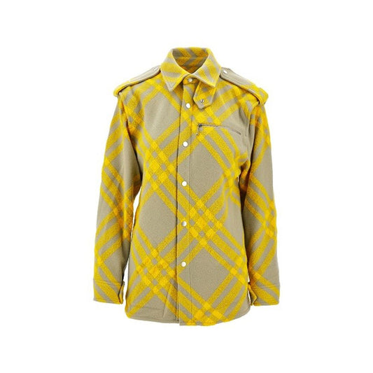 Burberry Wool Checked Jacket