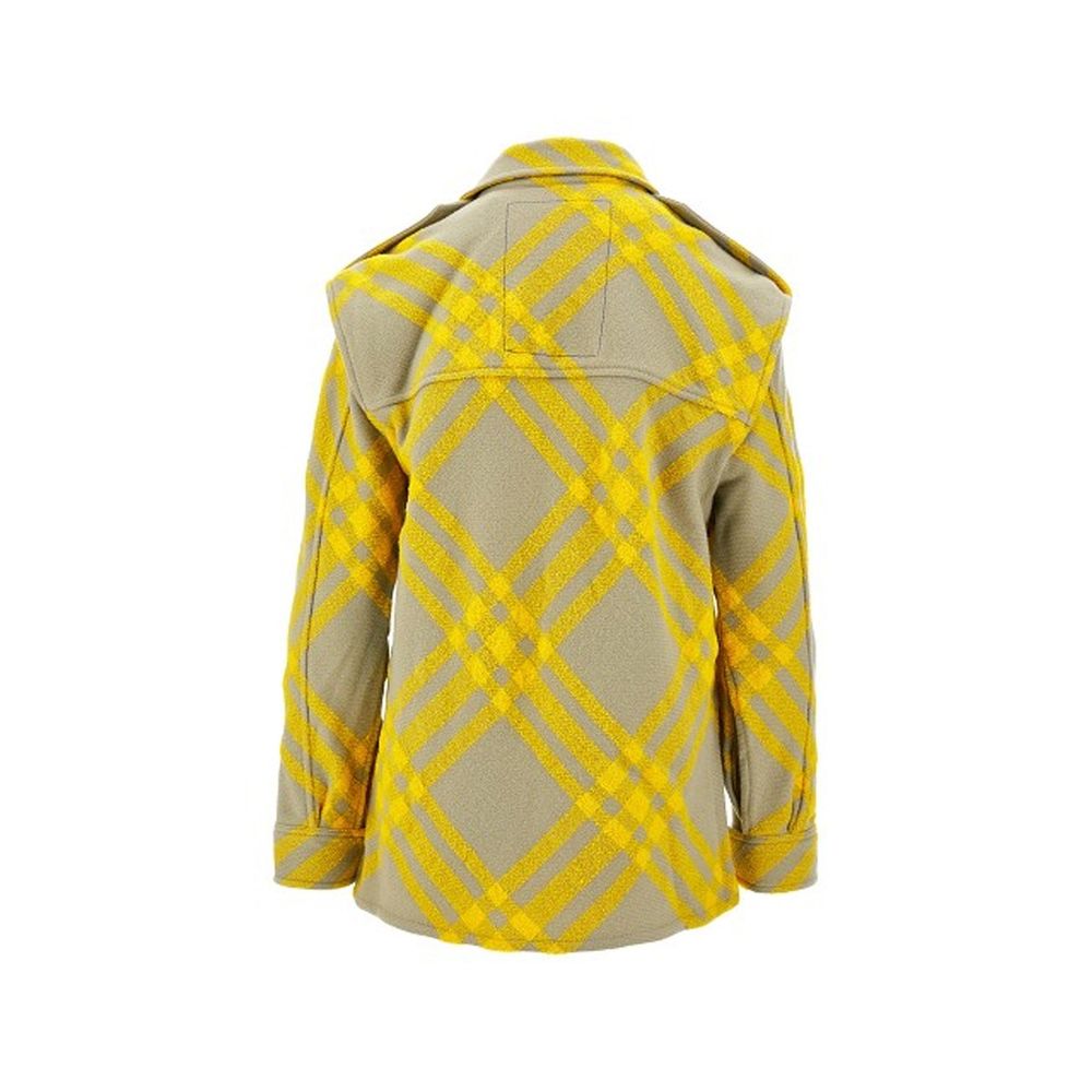 Burberry Wool Checked Jacket