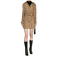 Versace Logo Trench Coat