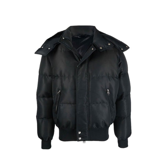 Alexander McQueen Wool Blend Padded Bomber
