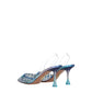 Aquazzura Transparent Pvc Stiletto Heels Sandals