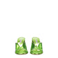Miu Miu Green Plexiglass Platforms