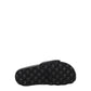 Off-White Black Leather Slippers Sandals