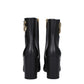 Dolce & Gabbana Black Leather Ankle Boots