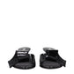 Prada Black Leather Sandals