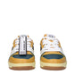 Enterprise Japan Green Leather Low Tops