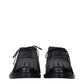 Max Mara Black Leather Oxfords And Derbies