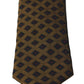 Dolce & Gabbana Elegant Brown Patterned Silk Blend Necktie