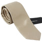 Dolce & Gabbana Elegant Light Brown Silk Necktie