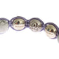 Nialaya Elegant Silver Purple CZ & Howlite Bracelet