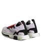 Dolce & Gabbana White SORRENTO Sport Stretch Sneakers Shoes