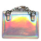 Dolce & Gabbana Metallic Silver Holographic Shoulder Crossbody Bag