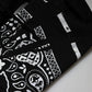 Dolce & Gabbana Black Bandana Hooded Men Sweatshirt Sweater