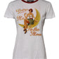 Dolce & Gabbana White Bring Me To The Moon Pin Up T-shirt Top