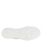 Dolce & Gabbana White Pink Canvas Low Top Sneakers Shoes