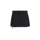 Balenciaga Fringed Miniskirt
