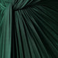 Dolce & Gabbana Dark Green Viscose Long Sleeve Midi Dress