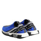 Dolce & Gabbana Blue Logo Low Top Sorrento Sneakers Shoes
