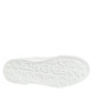 Dolce & Gabbana Black White Leather Portofino Sneaker Shoes
