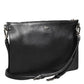 Dolce & Gabbana Black Palmellato Leather Logo Plaque Shoulder Borse Bag