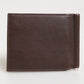 Dolce & Gabbana Brown Leather DG Logo Engrave Bifold Card Holder Wallet