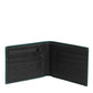 Dolce & Gabbana Green Leather DG Logo Engrave Bifold Card Holder Wallet