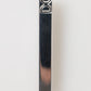 Dolce & Gabbana Silver Tone Brass Logo Branded Men Accessory Tie Clip Bar