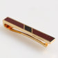 Dolce & Gabbana Multicolor Gold Tone Brass Men's Accessory Tie Clip Bar