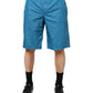 Dolce & Gabbana Blue Logo Waistband Beachwear Shorts Swimwear