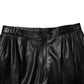 Dolce & Gabbana Black Lamb Leather Trousers Men Pants