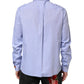 Dolce & Gabbana Light Blue Cotton Teddy Bear Long Sleeve Shirt