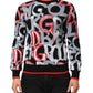 Dolce & Gabbana Multicolor Logo Monogram Crew Neck Sweater