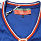 Dolce & Gabbana Blue Cotton DG Logo Mesh Jersey T-shirt