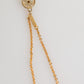 Dolce & Gabbana Gold Medallion Metal Chain Charm Men Pendant Necklace