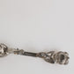 Dolce & Gabbana Lapel Pin 925 Sterling Silver Crystals Accessory Brooch