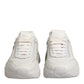 Dolce & Gabbana White Daymaster Low Top Sneaker Shoes