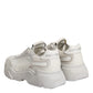 Dolce & Gabbana White Daymaster Low Top Sneaker Shoes