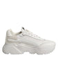Dolce & Gabbana White Daymaster Low Top Sneaker Shoes