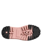 Dolce & Gabbana Light Powder Pink Black Leather Lace-Up Shoes