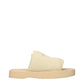 Burberry Beige Leather Slippers Sandals