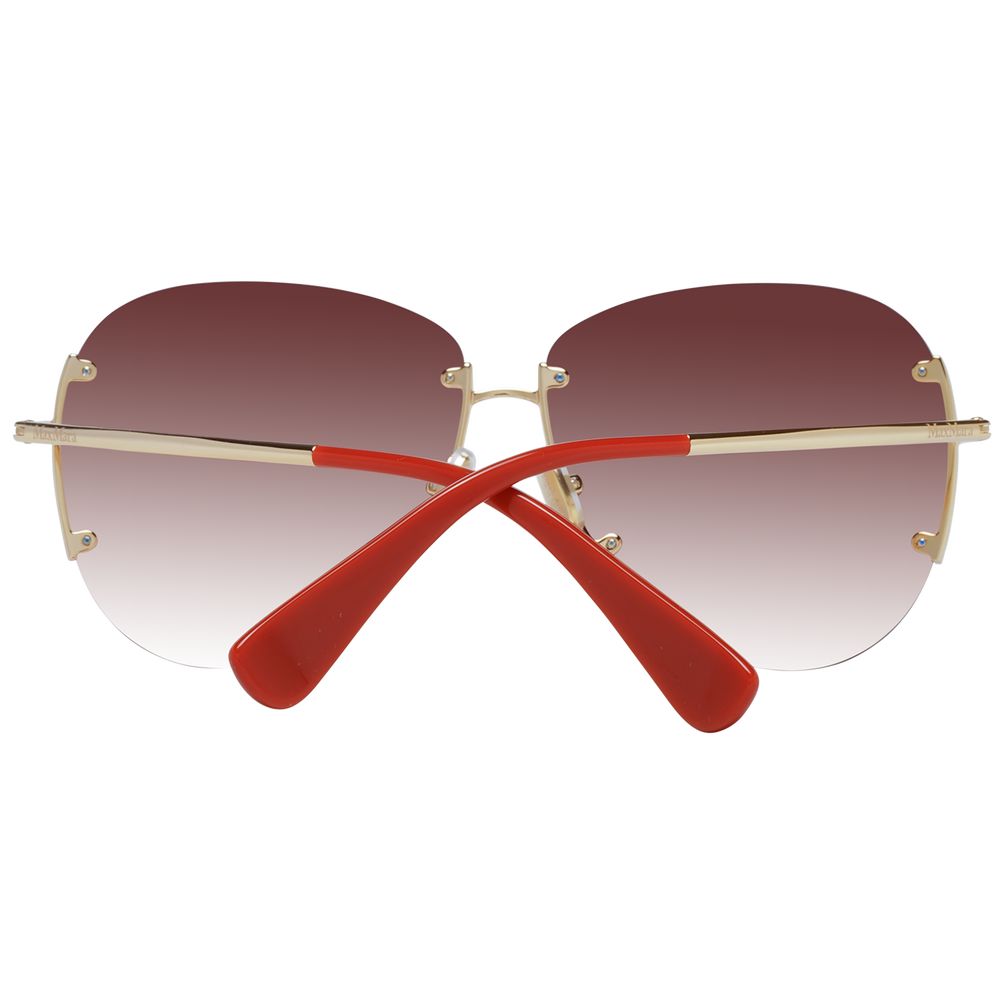 Max Mara Gold Women Sunglasses