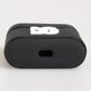 Dolce & Gabbana Black White Rubber Embossed Logo Accessory Airpods Case