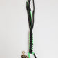 Dolce & Gabbana Polyester Multicolor Tape String DG Logo Keychain Keyring