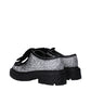 Jimmy Choo Gray Plastic Slip-On Loafers