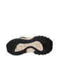 Versace Beige Leather Athletic Sneakers